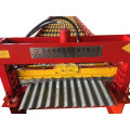 Corrugated sheet metal roof making machine